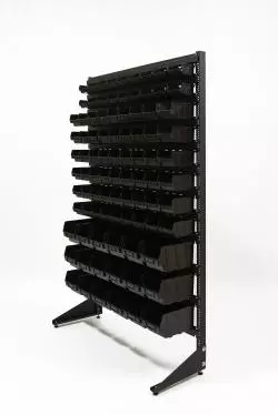 Стеллаж с отделениями для крепежа арт.1501-2/6/3 Ч